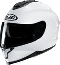 White XL Solid Helmet O701