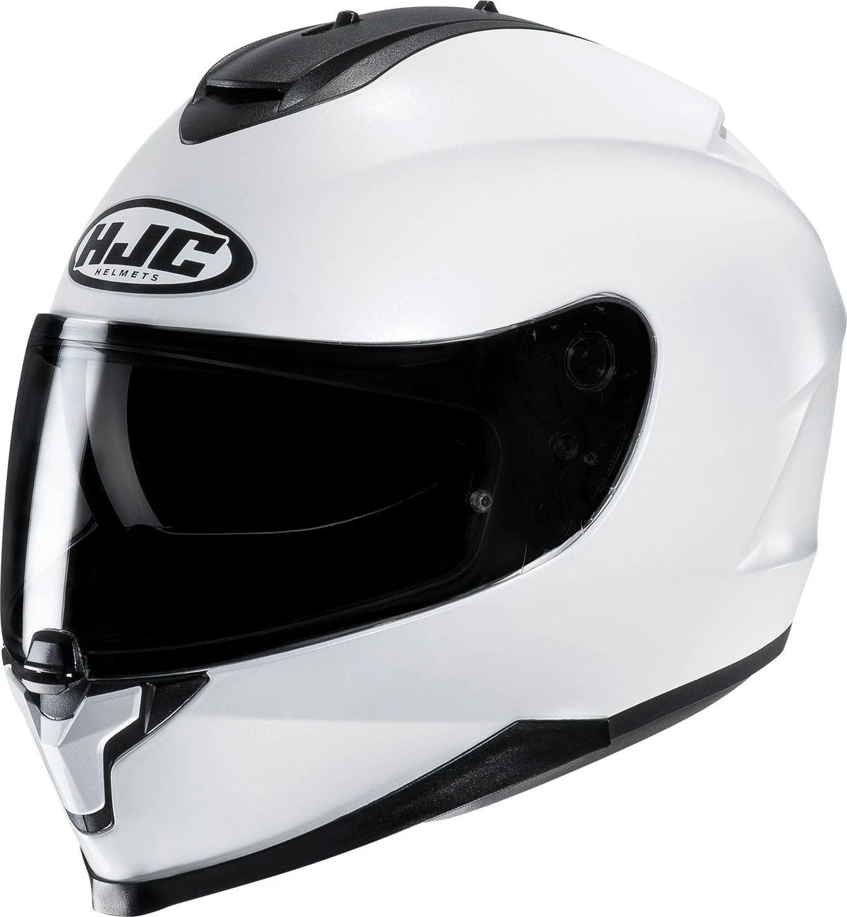 White XL Solid Helmet O701