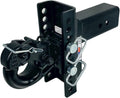 Pintle Hook Drop Ball Mount 12,000 lbs, Fits 3" Hitch J482784