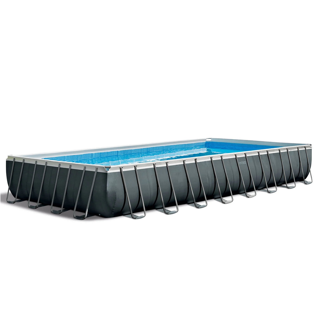 32' x 16' x 52 Rectangular Above Ground Pool Set with Filter Pump X953