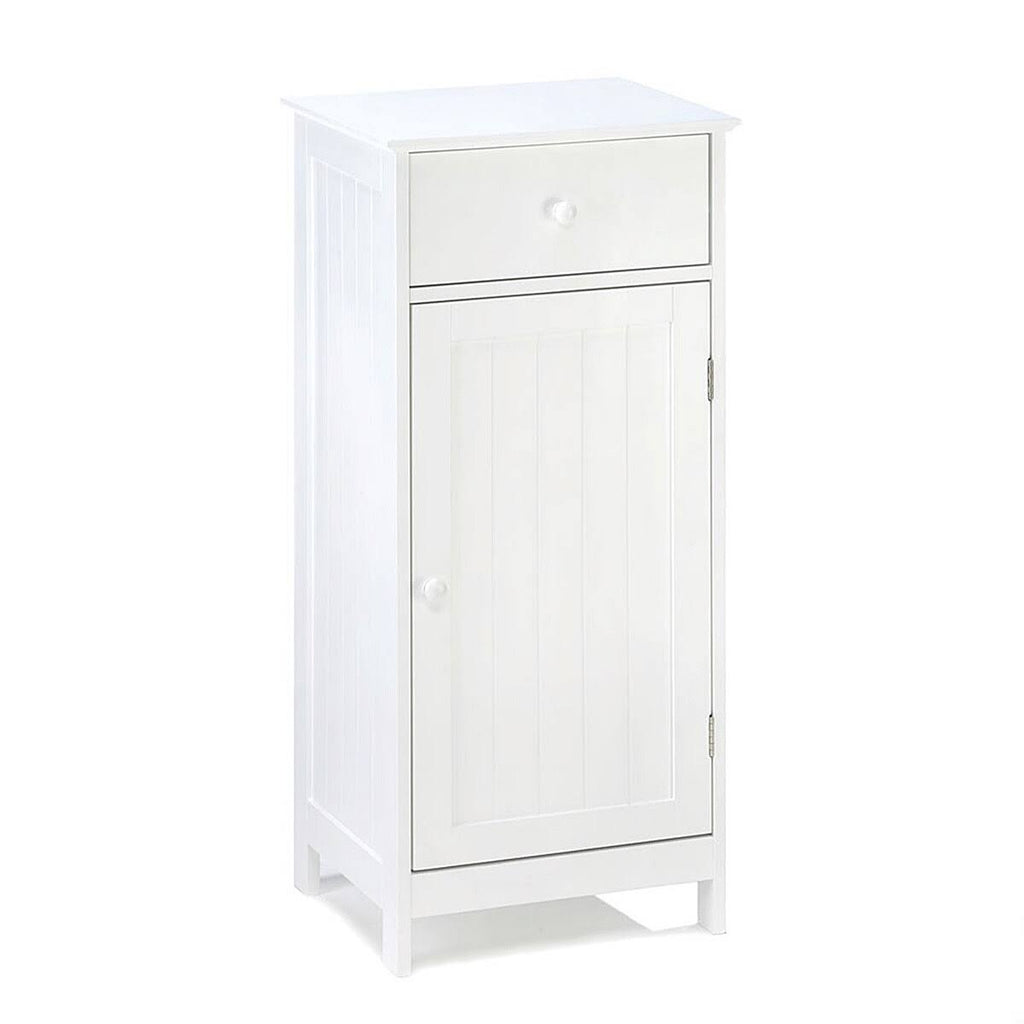 White MDF Wood Cabinet N186