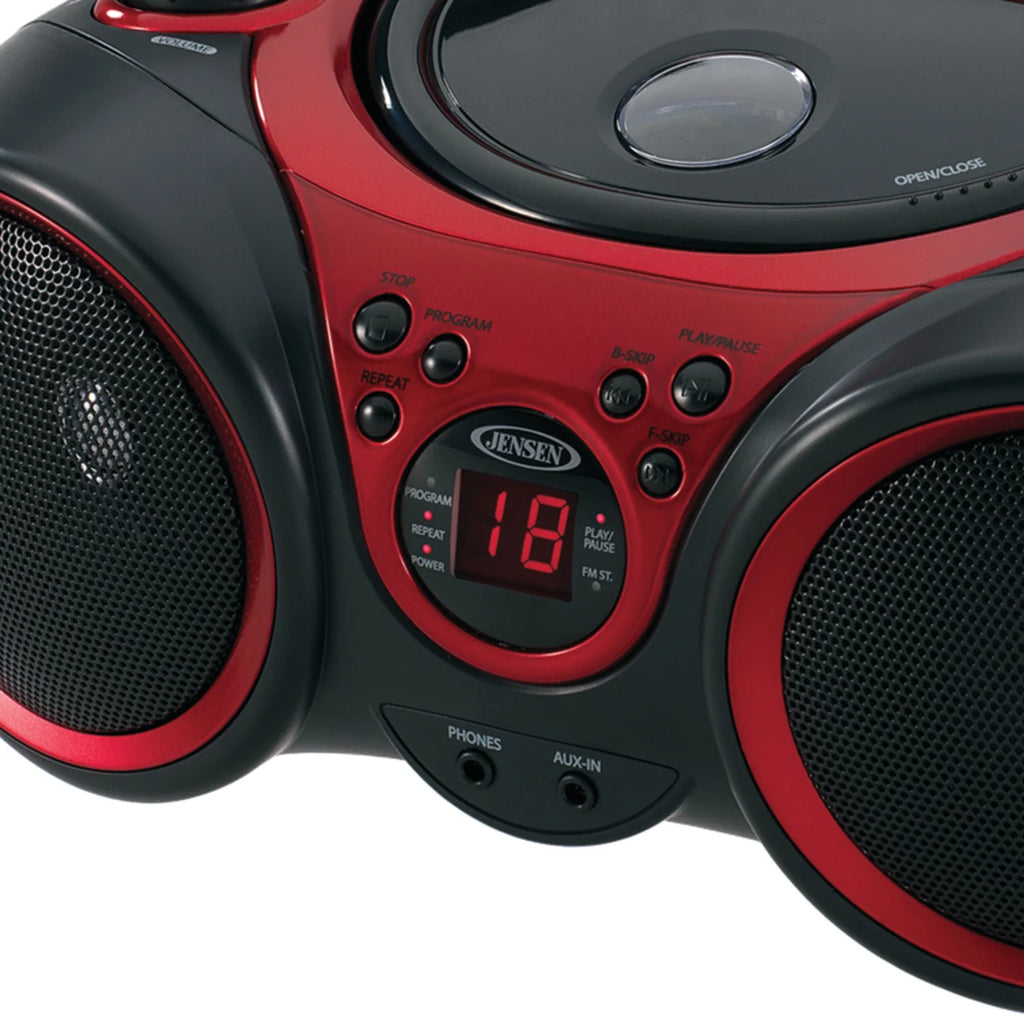 Portable Stereo CD Player with AM/FM Radio P498354