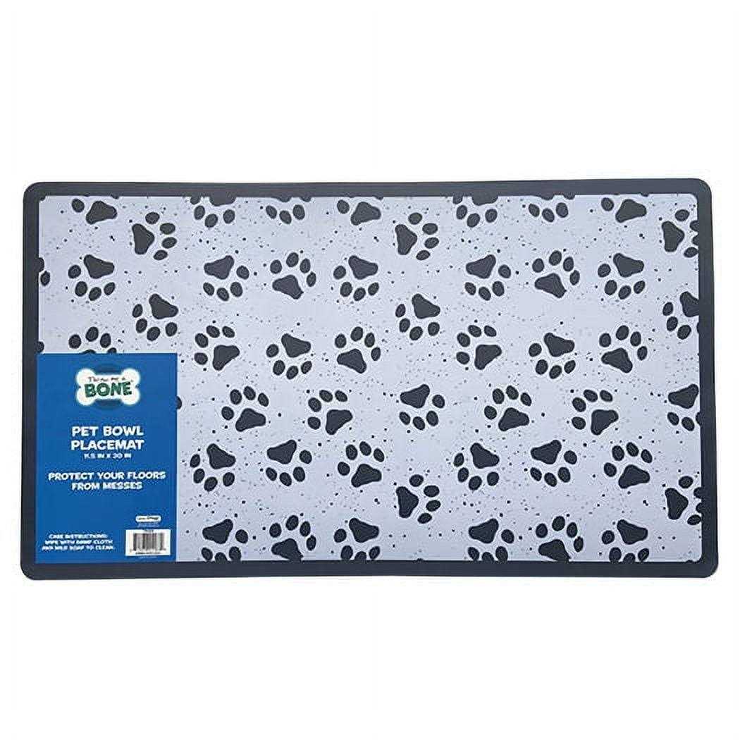 Vinyl Dog Food Mat I84152