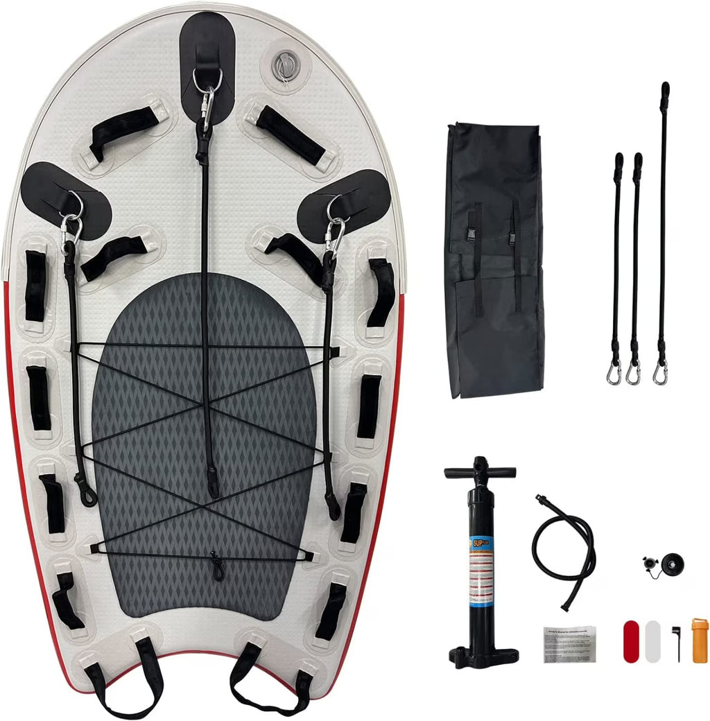 PVC Inflatable Water Rescue Sled Floating Mat A7922