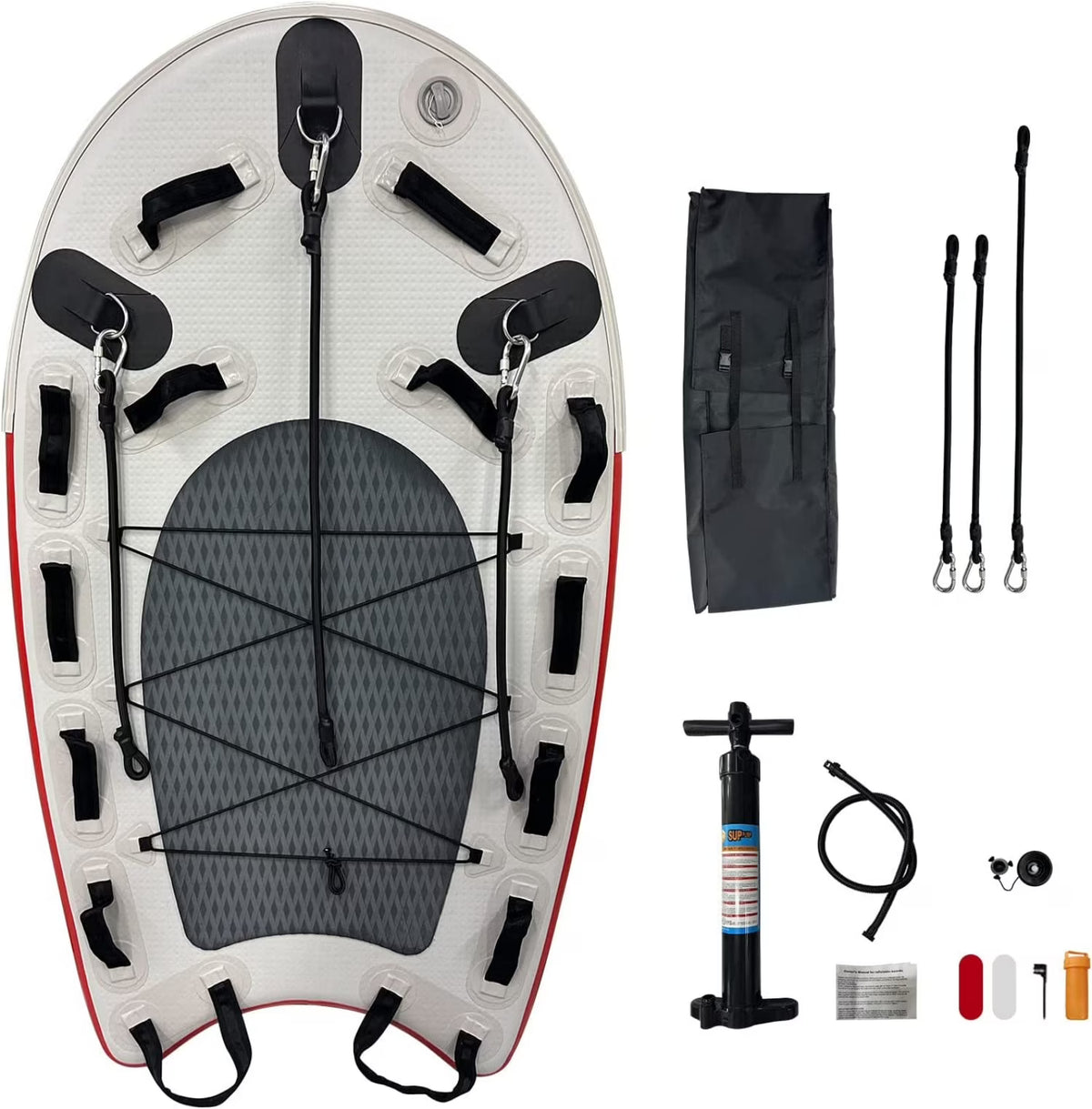 PVC Inflatable Water Rescue Sled Floating Mat A7922