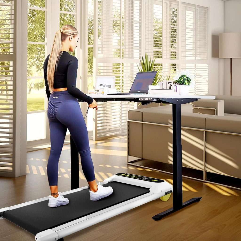 Portable Mini Treadmill with Remote Control Black N81521