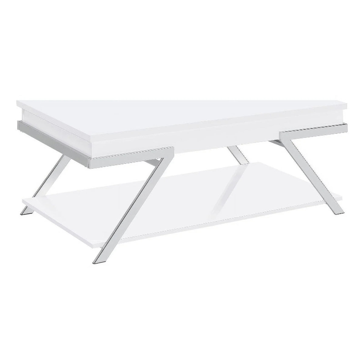 Contemporary Wood Lift Top Coffee Table V59428