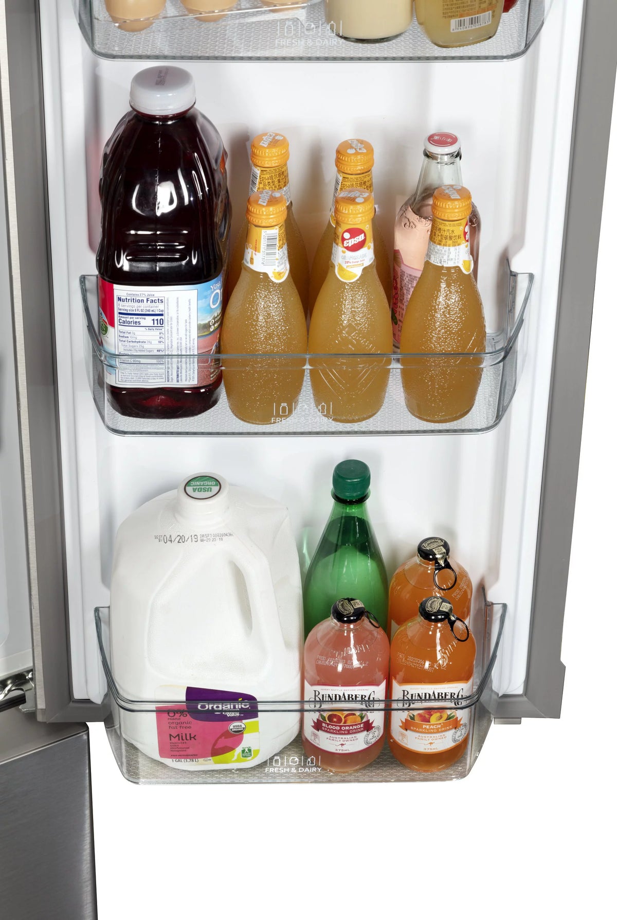 20.3 Cu. ft. Platinum Silver French Door Refrigerator D373663