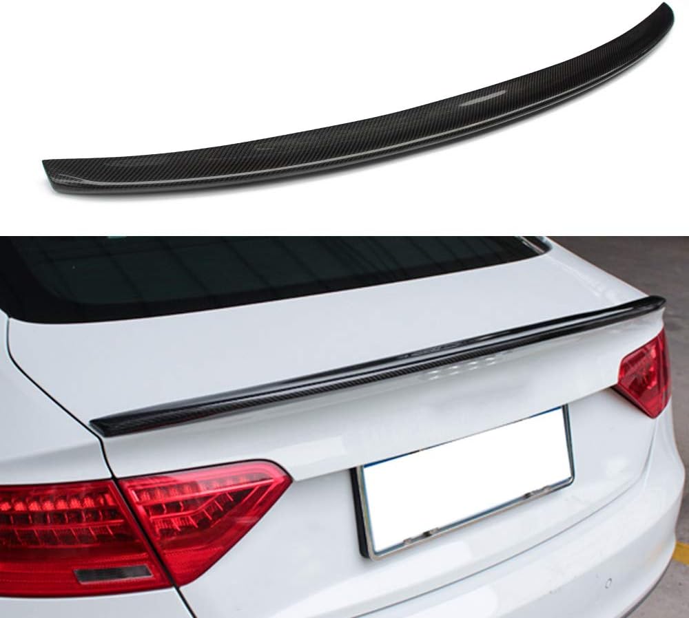 Carbon Fiber Rear Trunk Lip Spoiler Q592