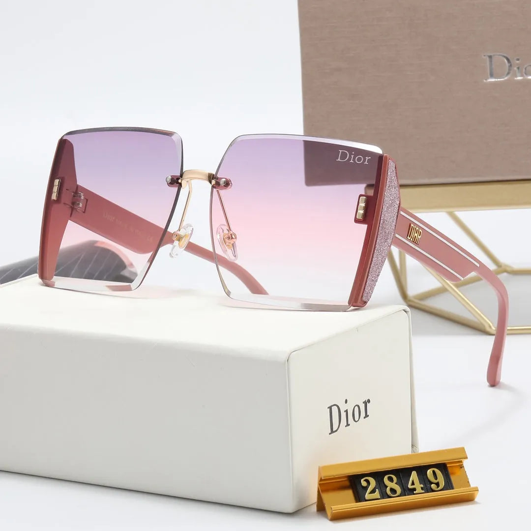 Frameless Square Polarized Sunglasses R906186