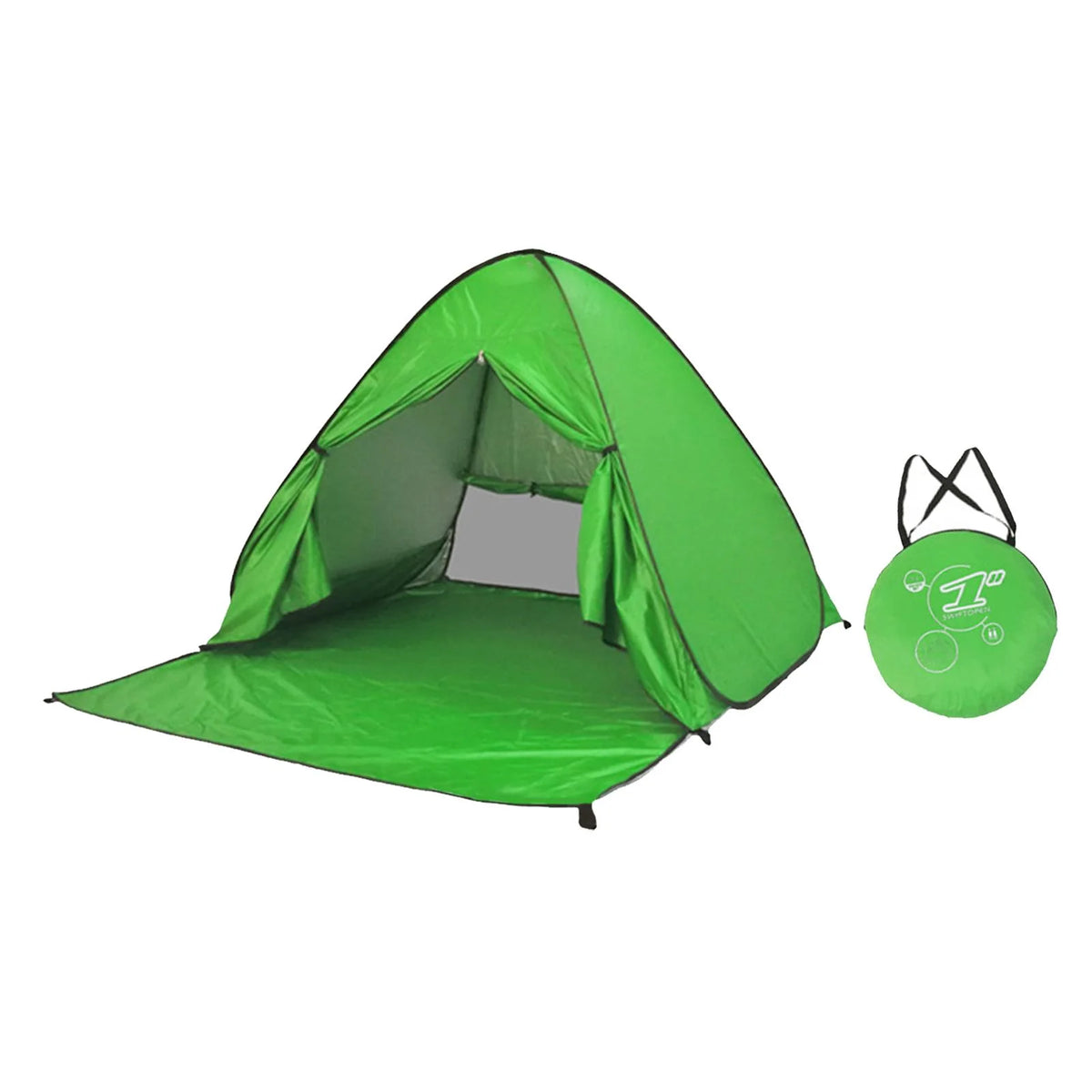 Green UPF 50 Lightweight Windproof Camping Tent Z867