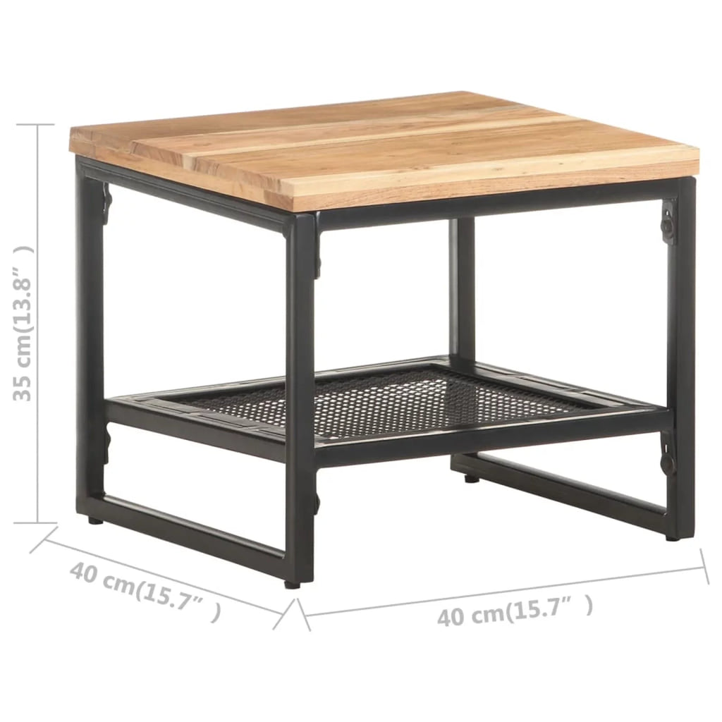 Solid Acacia Wood Side Table G17471